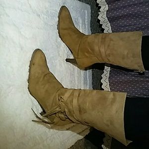 Brand New suede boots.